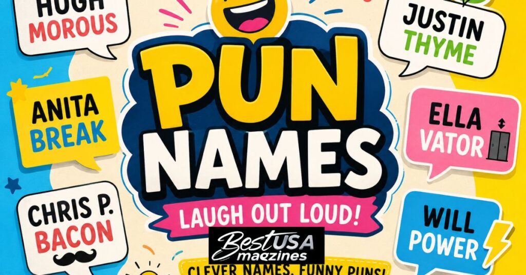 Funny pun names