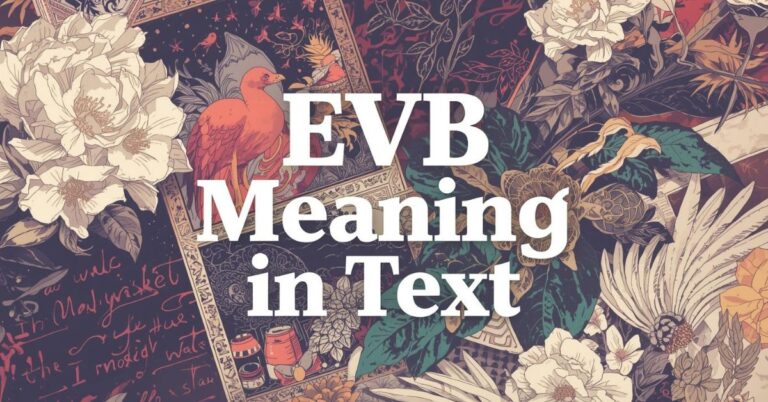 EVB Meaning in Text