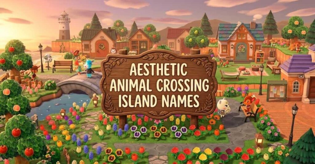 Aesthetic Animal Crossing Island Names