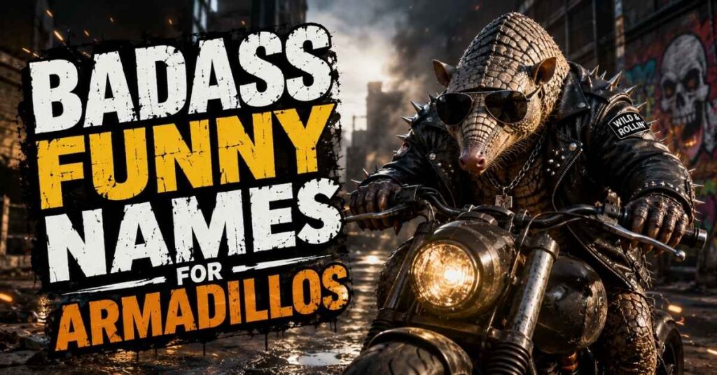 Badass Funny Names For Armadillos