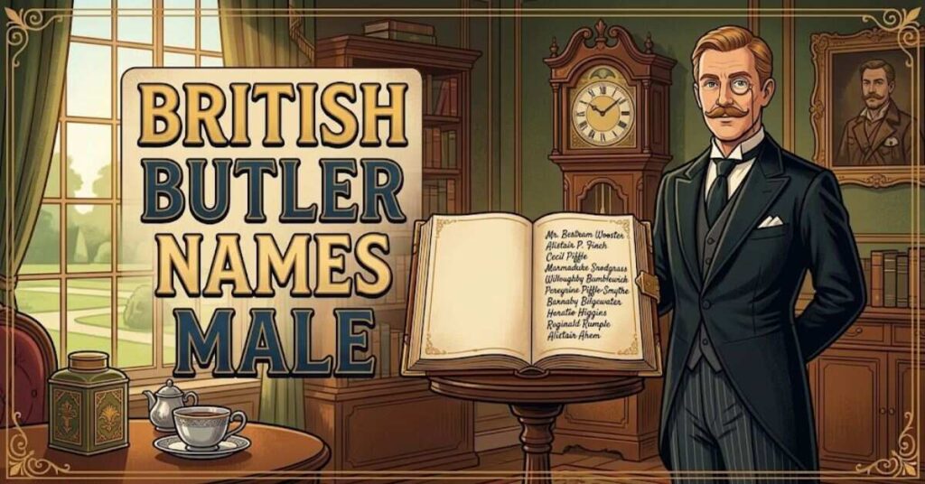 British Butler Names male