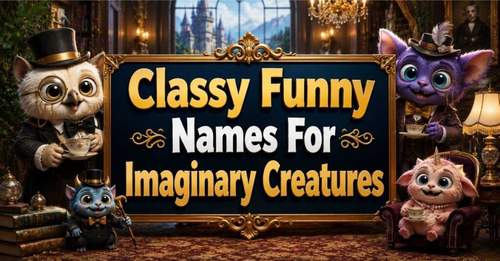 Classy Funny Names For Imaginary Creatures