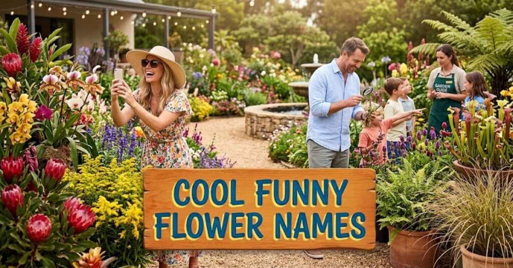 Cool Funny Flower Names