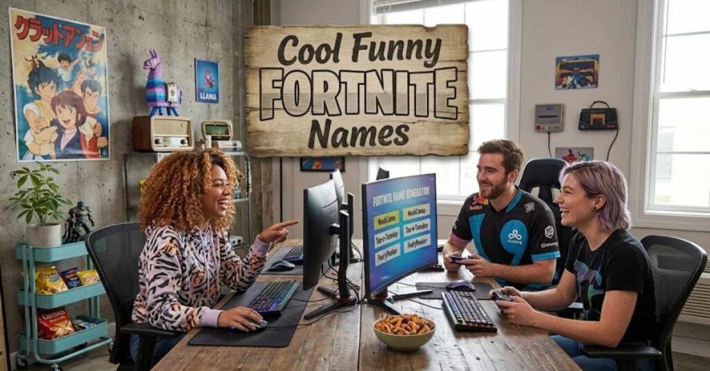 Cool Funny Fortnite Names