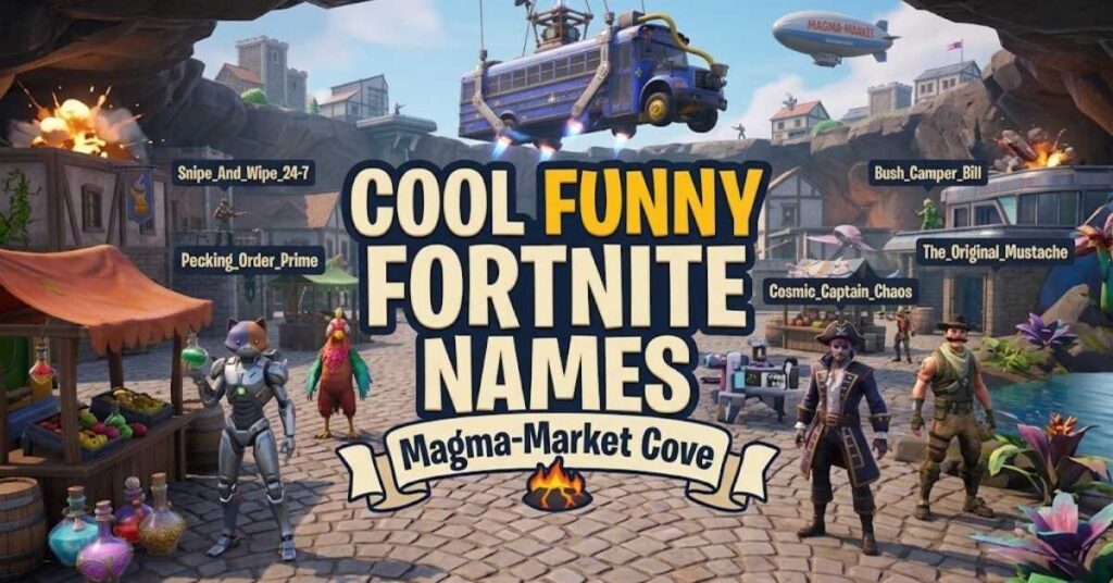 Cool Funny Fortnite Names