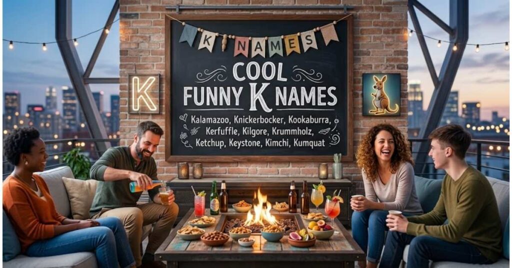 Cool Funny K Names 