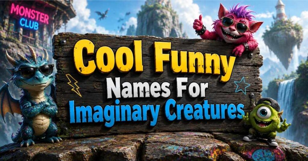 Cool Funny Names For Imaginary Creatures