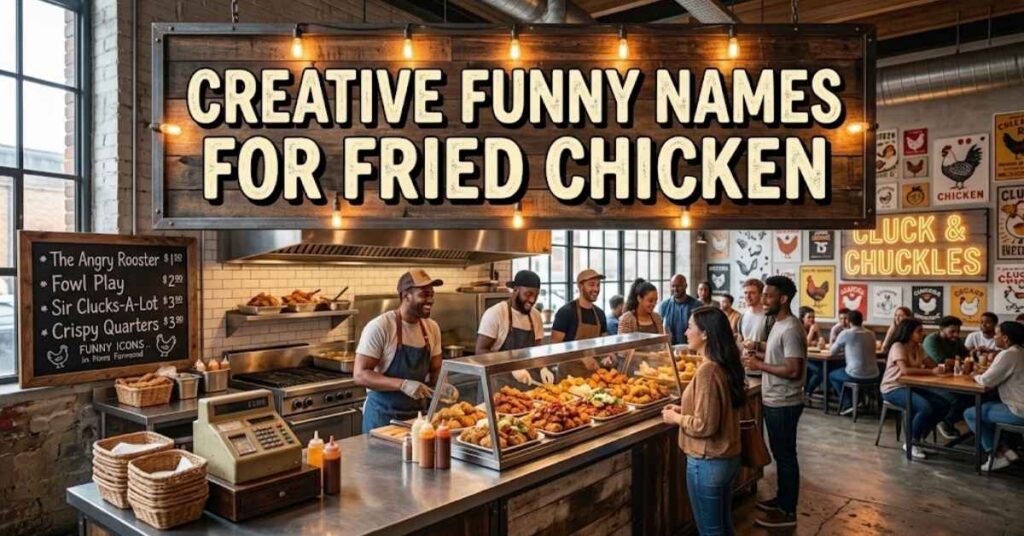 Creative Funny Names For Fried Chicken