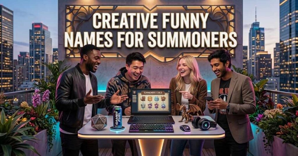 Creative Funny Names For Summoners