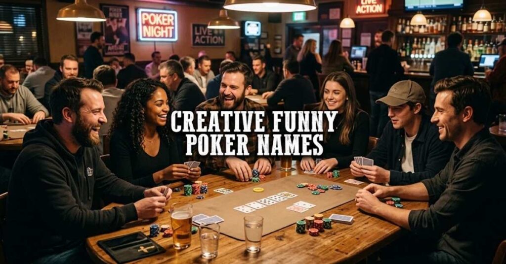 Creative Funny Poker Names