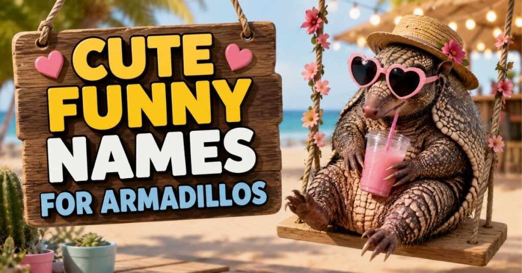 Cute Funny Names For Armadillos