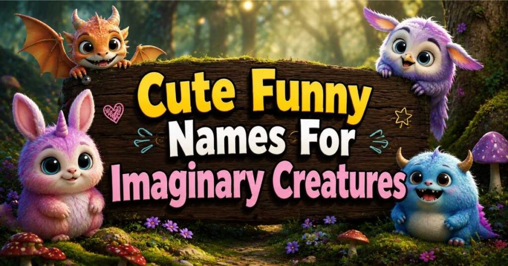 Cute Funny Names For Imaginary Creatures
