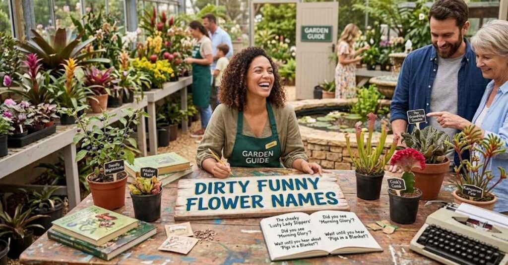 Dirty Funny Flower Names