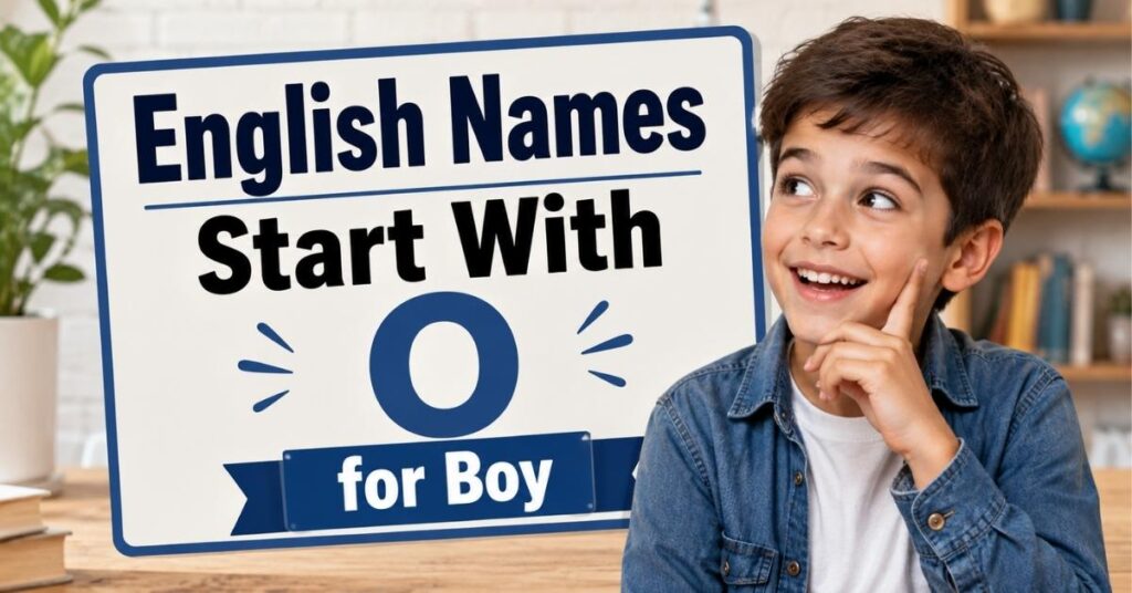 English Names Start With O for Boy
