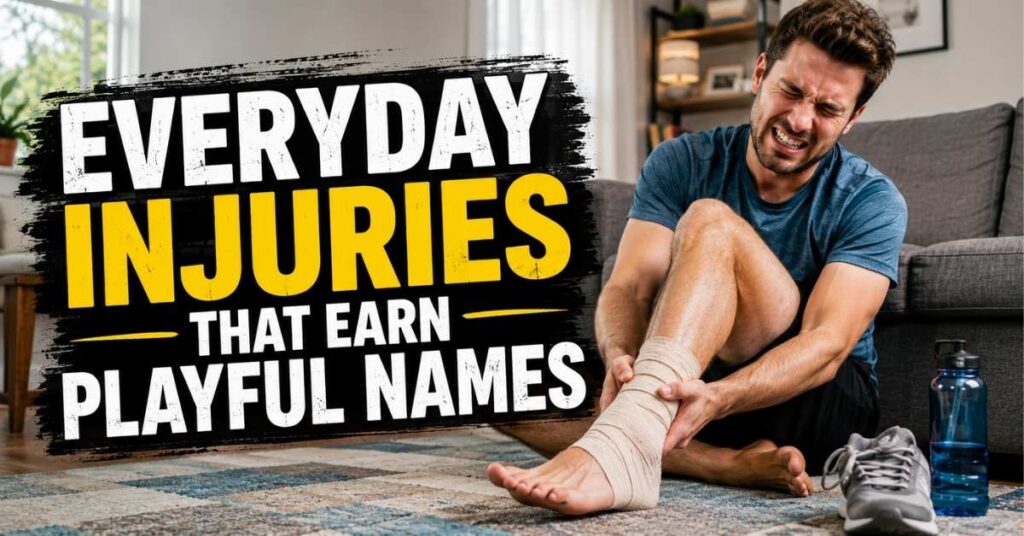 Everyday Injuries That Earn Playful Names