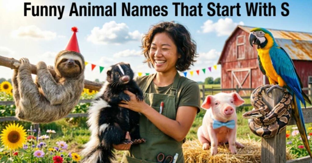 Funny Animals Names That Start With S