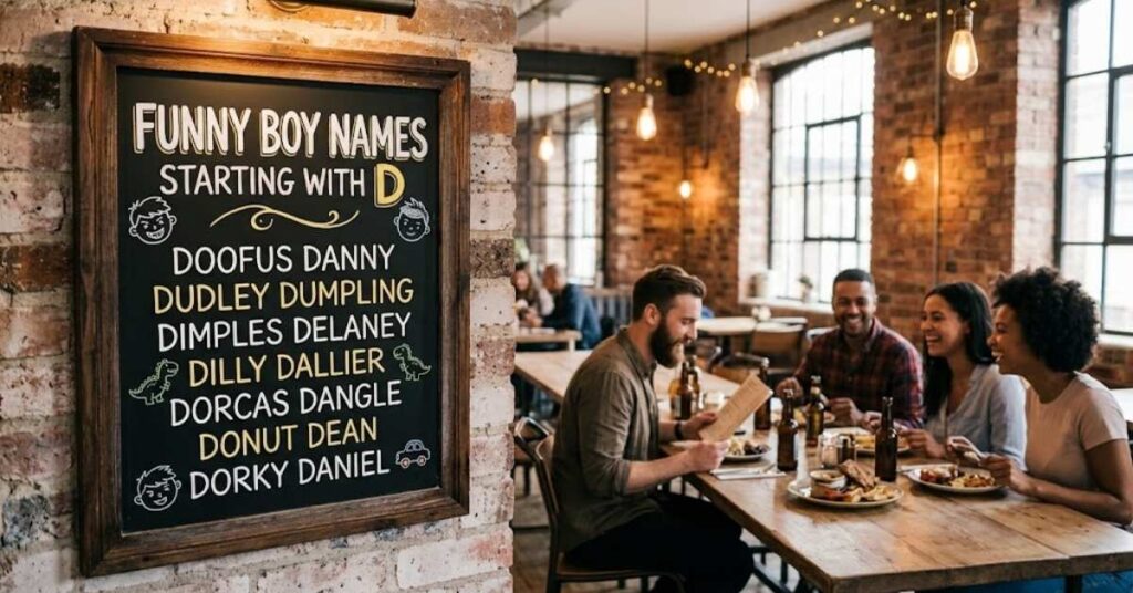 Funny Boy Names Starting With D