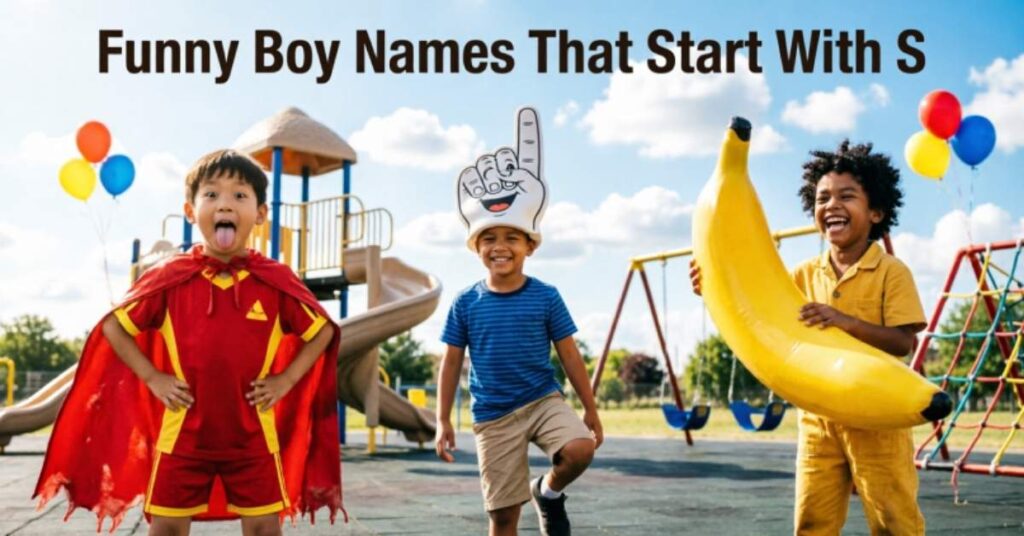 Funny Boy Names That Start With S