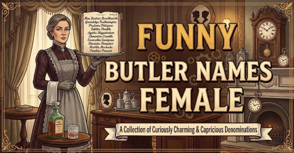 Funny Butler Names Female