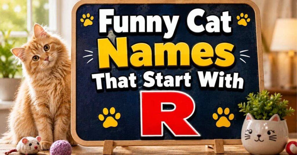 Funny Cat Names That Start With R