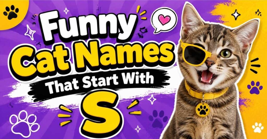 Funny Cat Names That Start With S