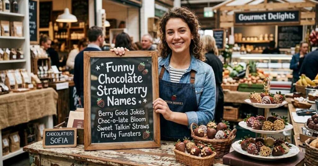 Funny Chocolate Strawberry Names