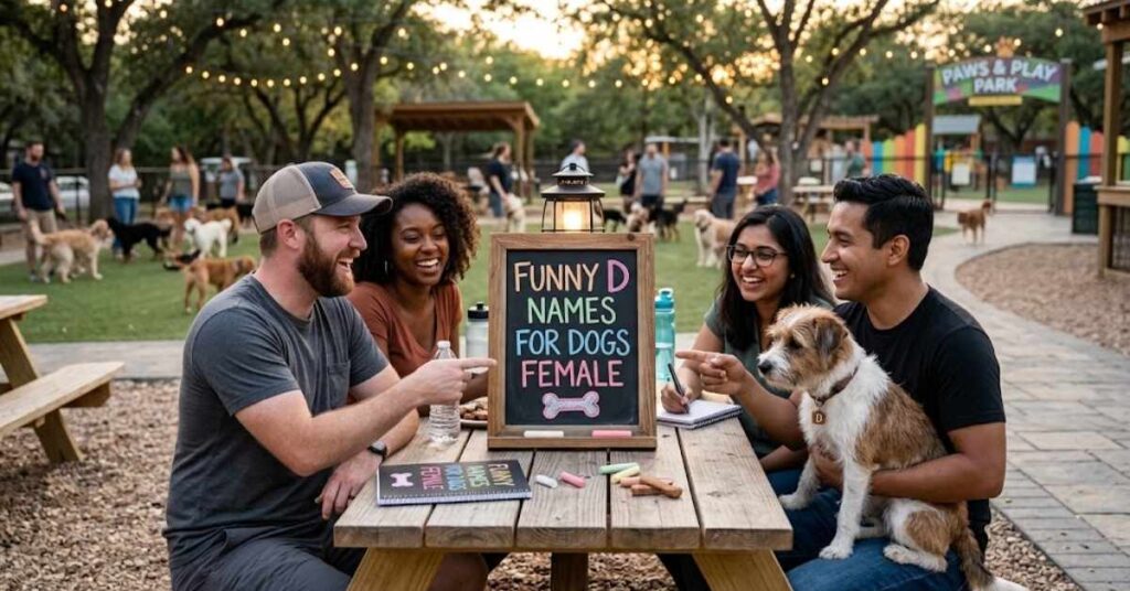 Funny D Names For Dogs Female
