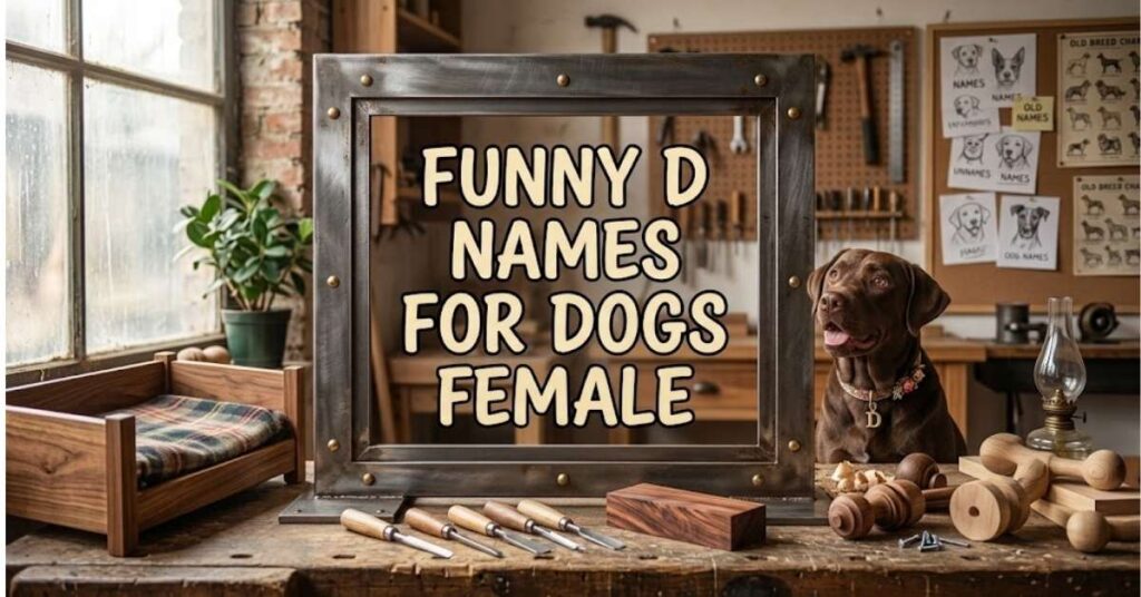 Funny D Names For Dogs Female