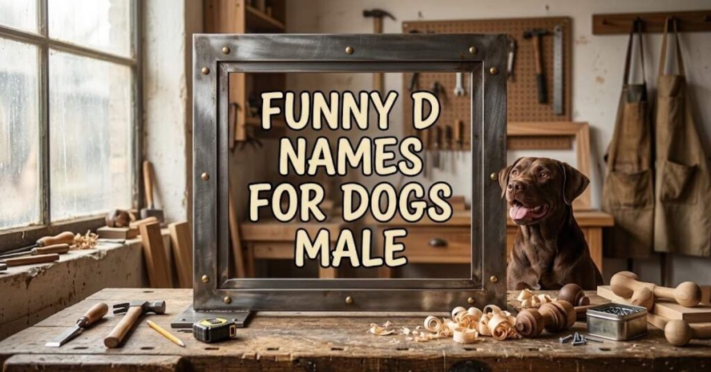 Funny D Names For Dogs Male