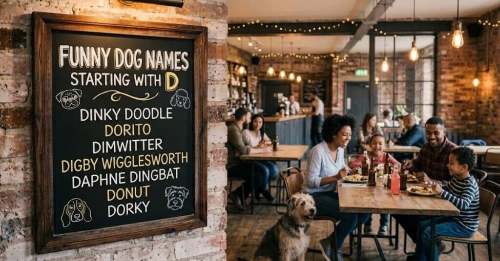 Funny Dog Names Starting With D