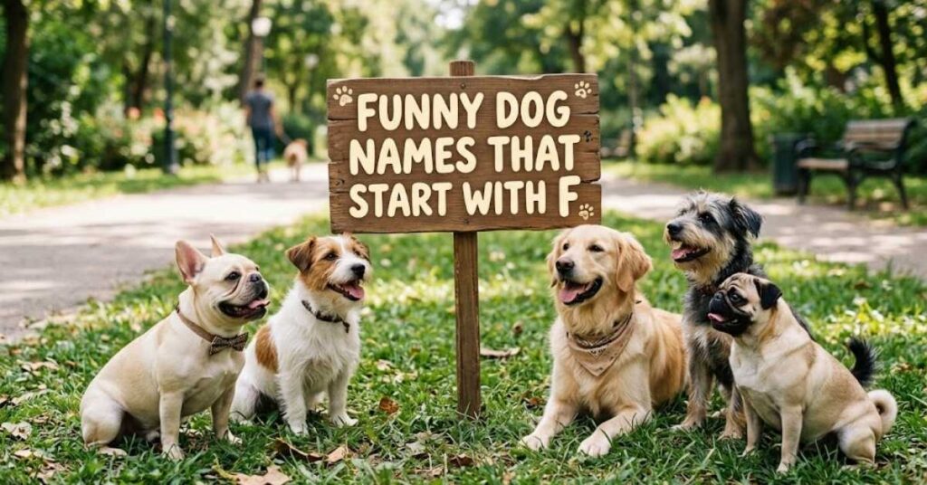 Funny Dog Names That Start With F