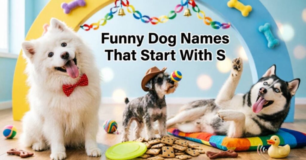 Funny Dog Names That Start With S