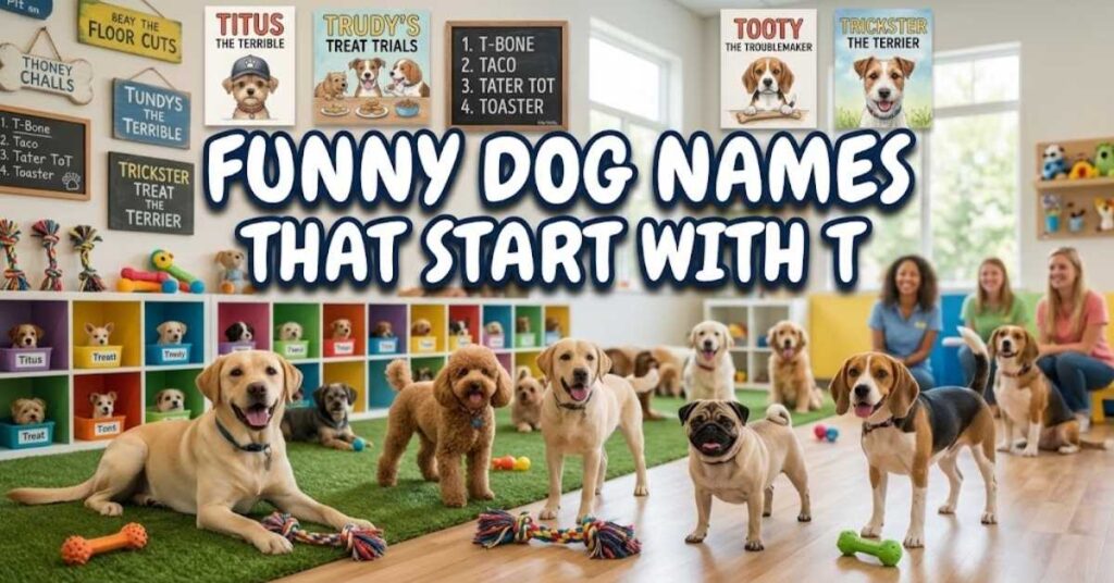 Funny Dog Names That Start With T