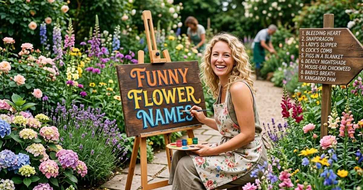 Funny Flower Names