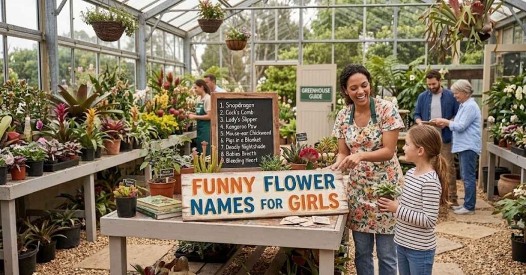 Funny Flower Names For Girls