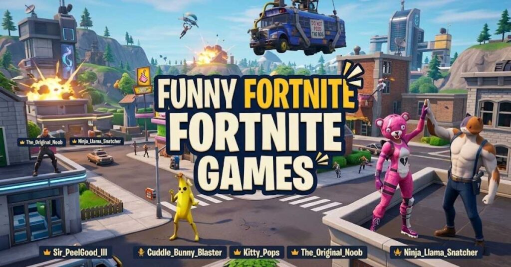 Funny Fortnite Names For Games