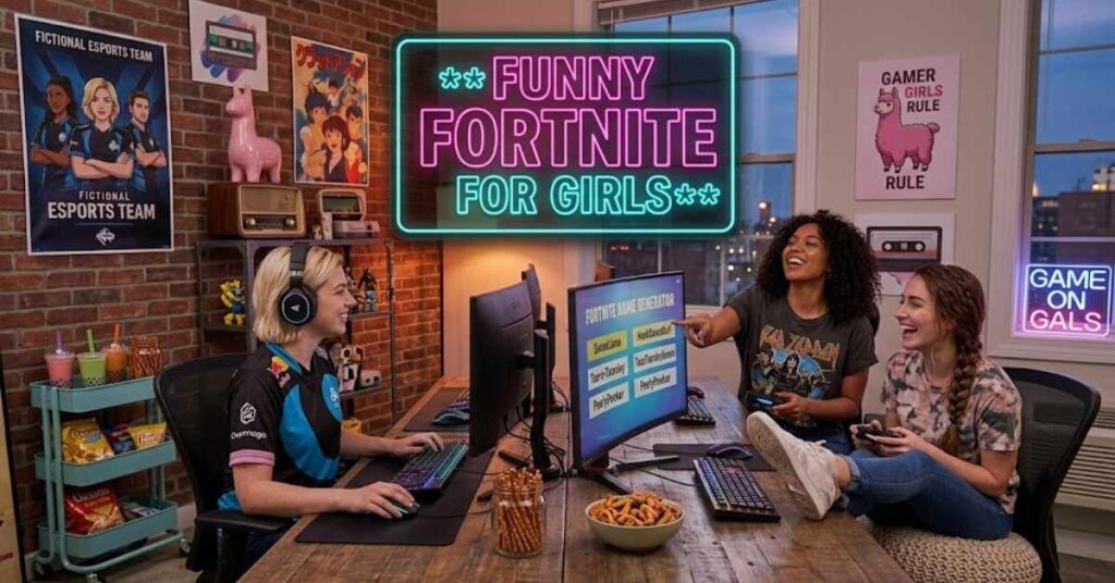 Funny Fortnite Names For Girls