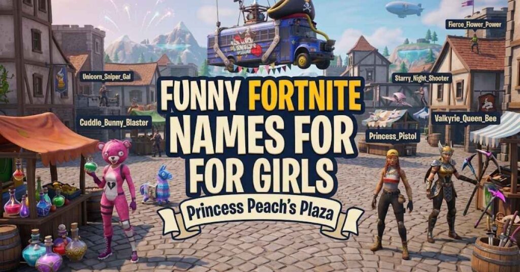 Funny Fortnite Names For Girls