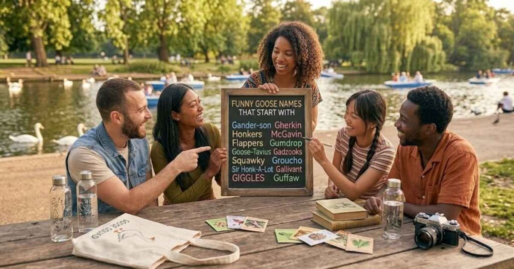Funny Goose Names That Start With G