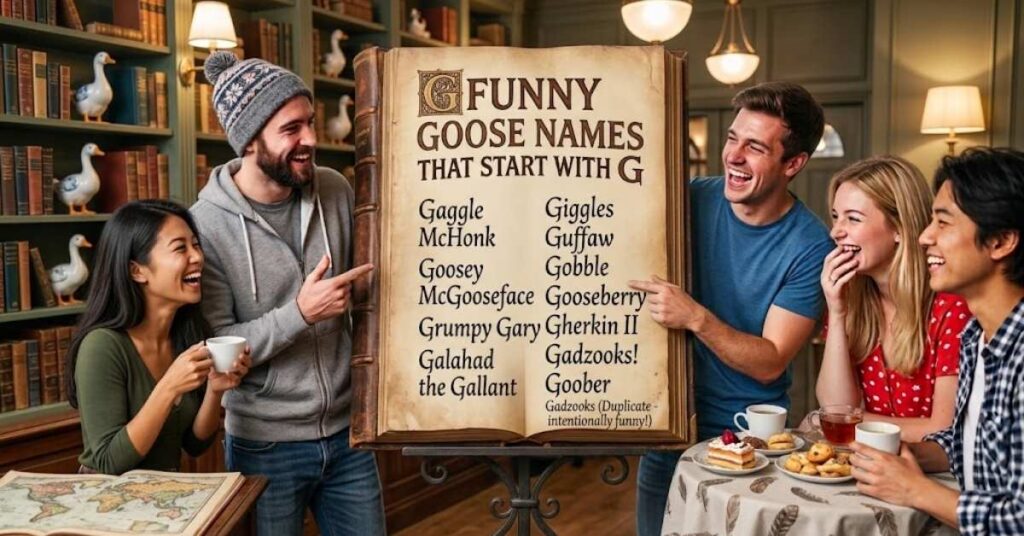 Funny Goose Names That Start With G