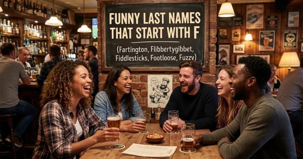 Funny Last Names That Start With F