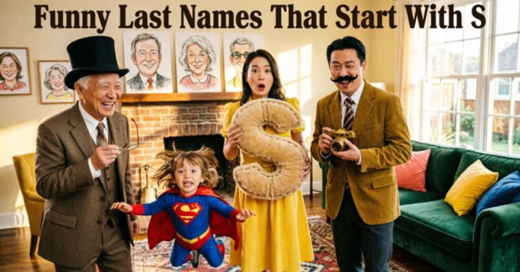 Funny Last Names That Start With S