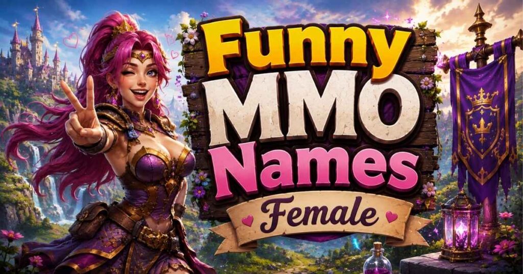 Funny MMO Names Female