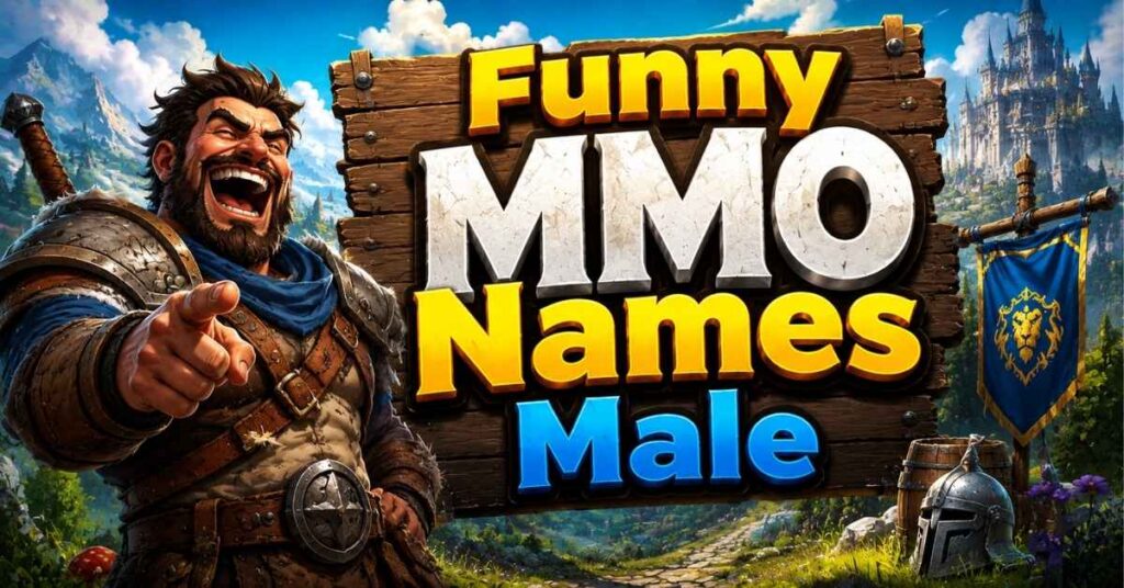 Funny MMO Names Male