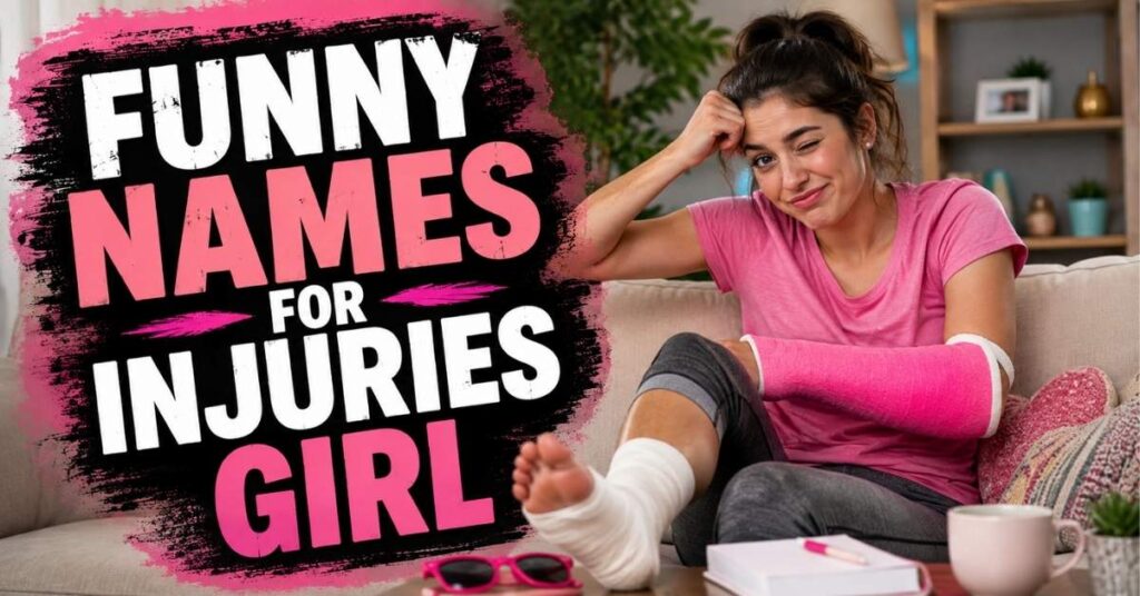 Funny Names For Injuries Girl