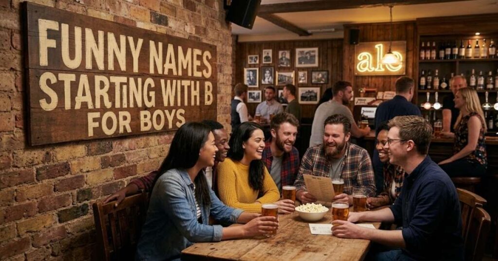Funny Names Starting With B for Boys