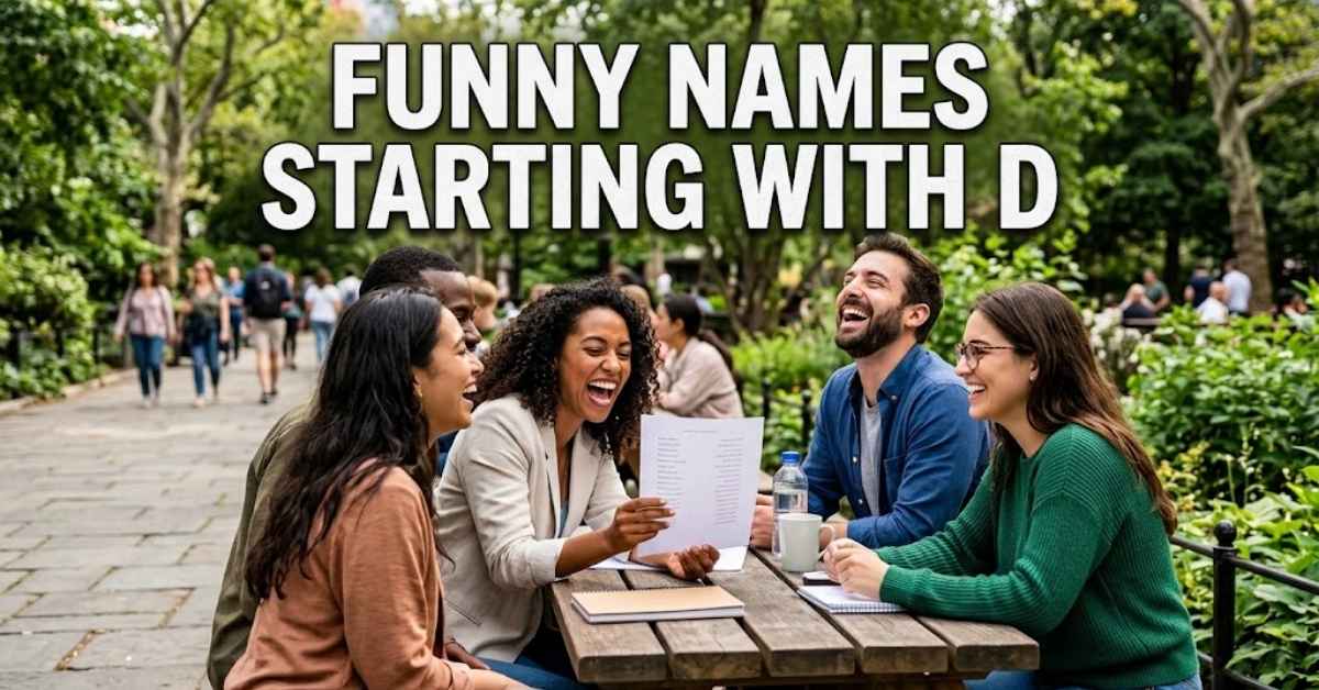 Funny Names Starting With D