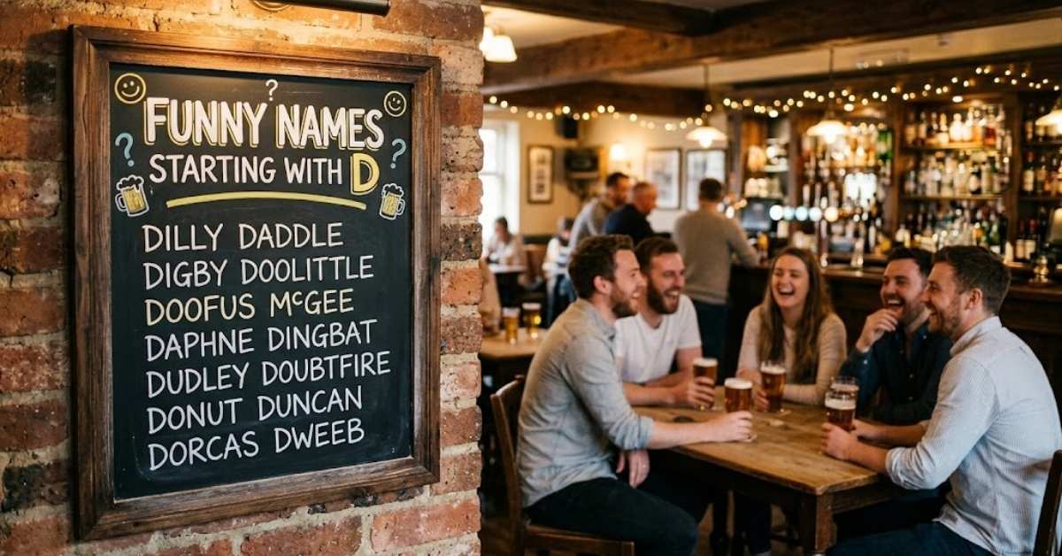 Funny Names Starting With D