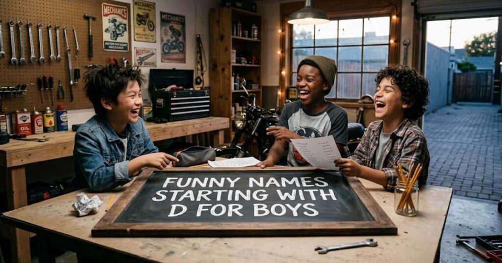 Funny Names Starting With D For Boys