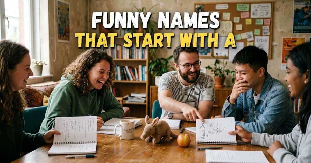 Funny Names That Start With A